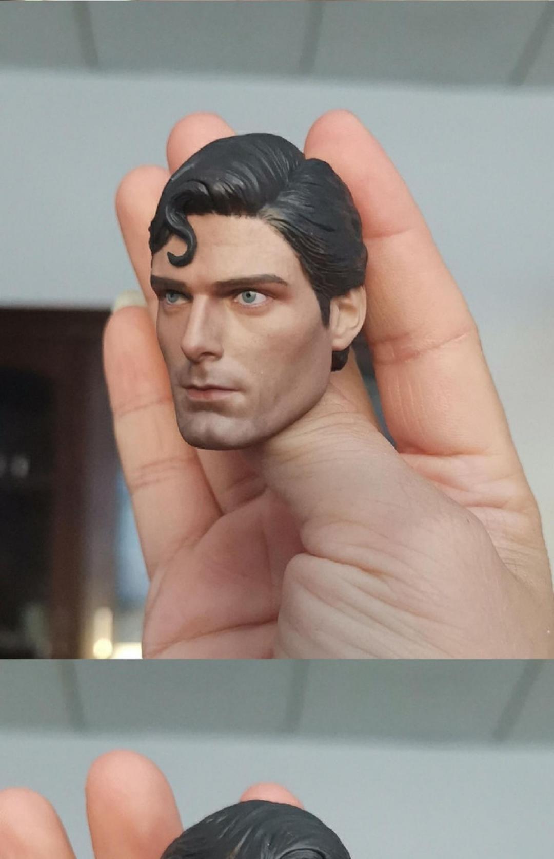 1/6 Head Sculpt Classic Christopher Reeve Superman