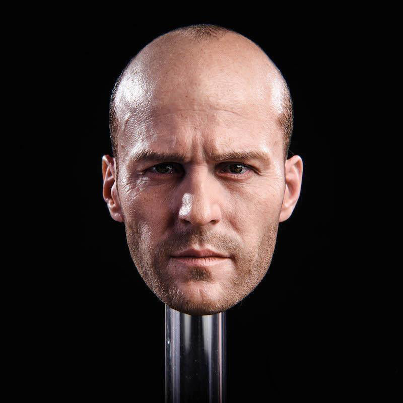 1/6 Head Sculpt Movies Hero Star Jason Statham