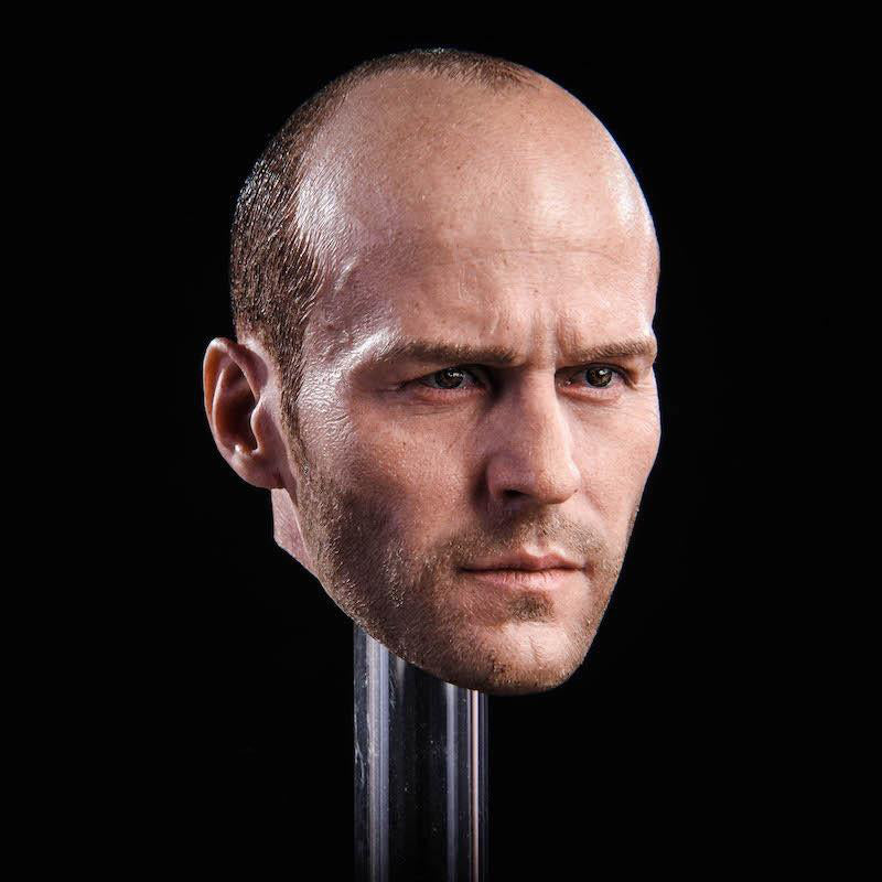 1/6 Head Sculpt Movies Hero Star Jason Statham