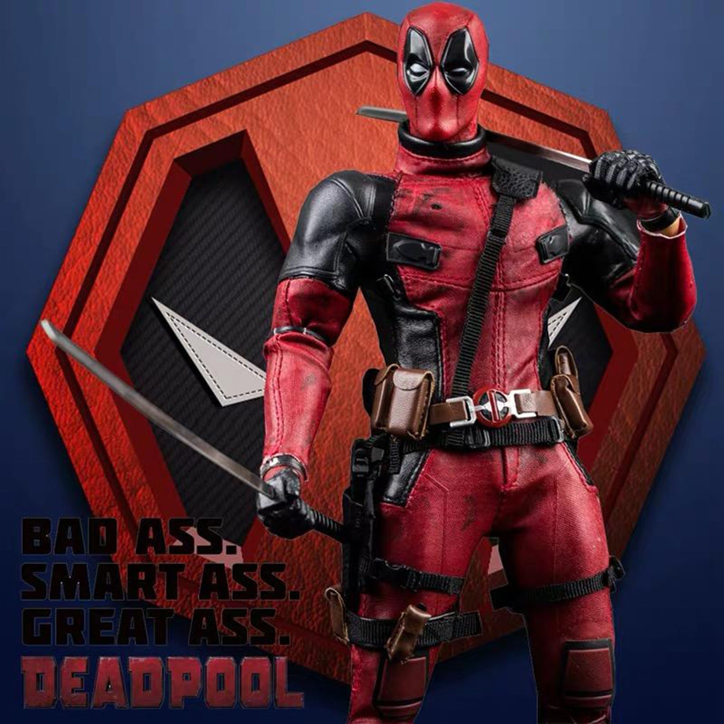 1/6 Scale Deadpool Cloth Gown 12" Action Figure