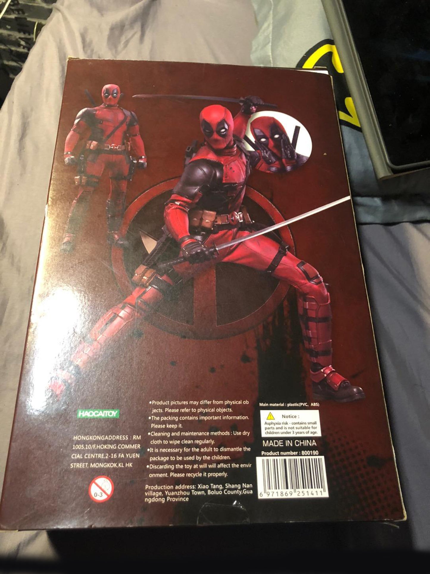 1/6 Scale Deadpool Cloth Gown 12" Action Figure