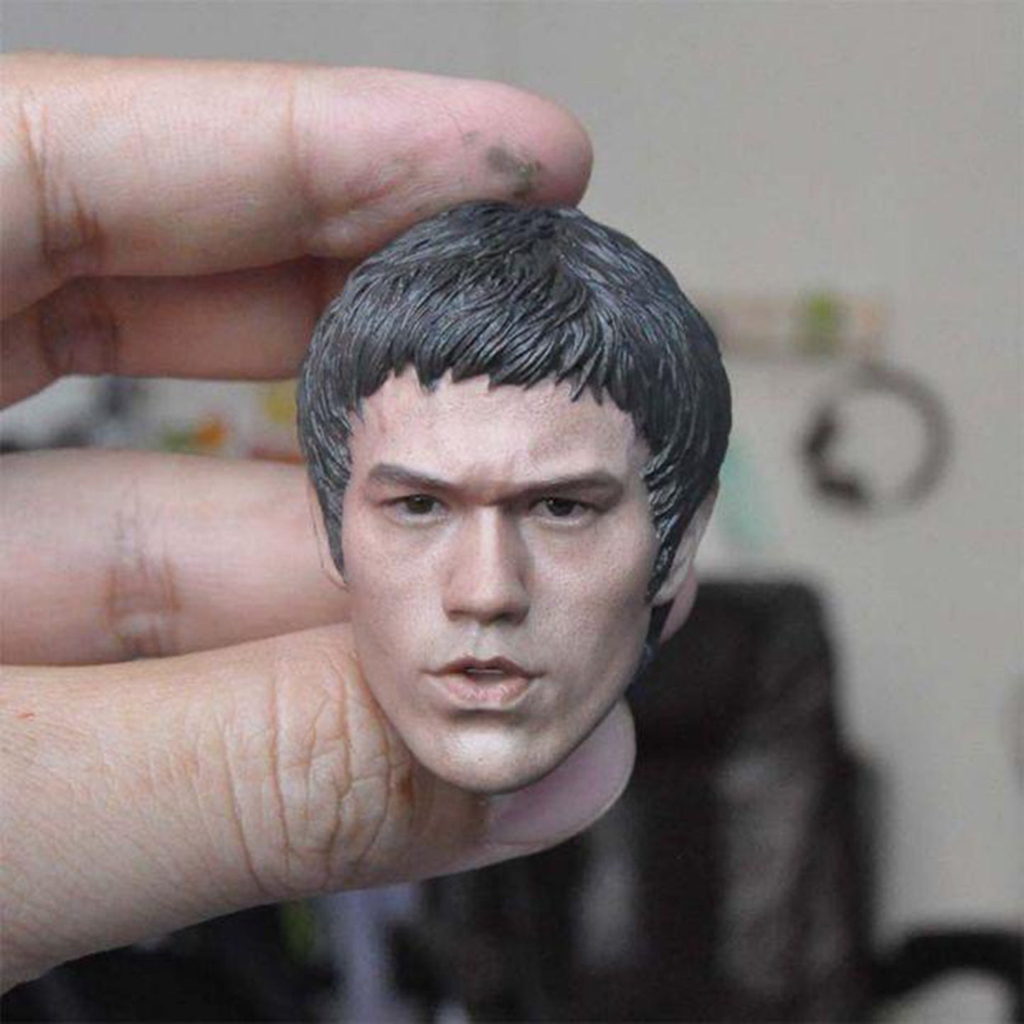 1:6 Scale Way of the Dragon Bruce Lee Head Sculpt