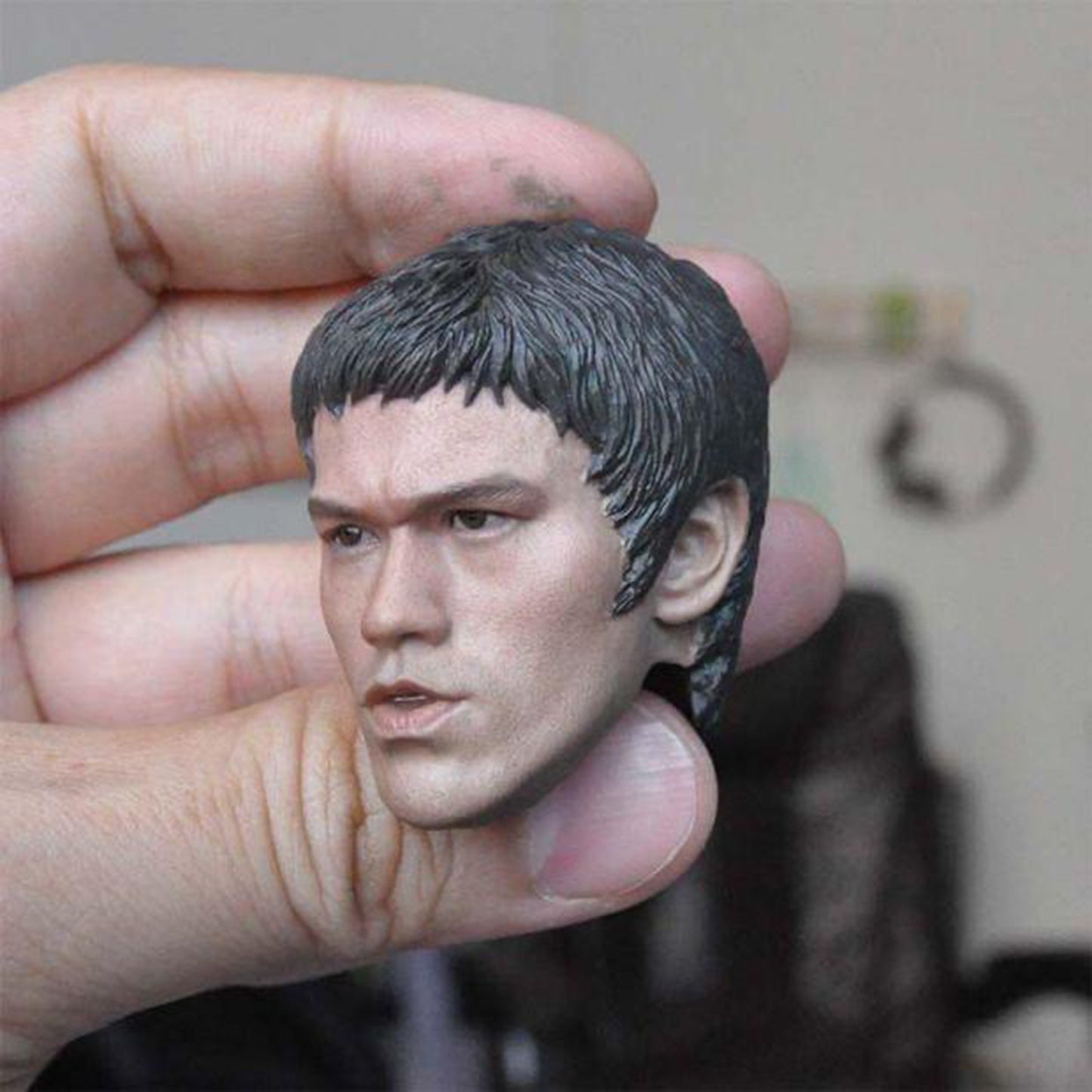 1:6 Scale Way of the Dragon Bruce Lee Head Sculpt