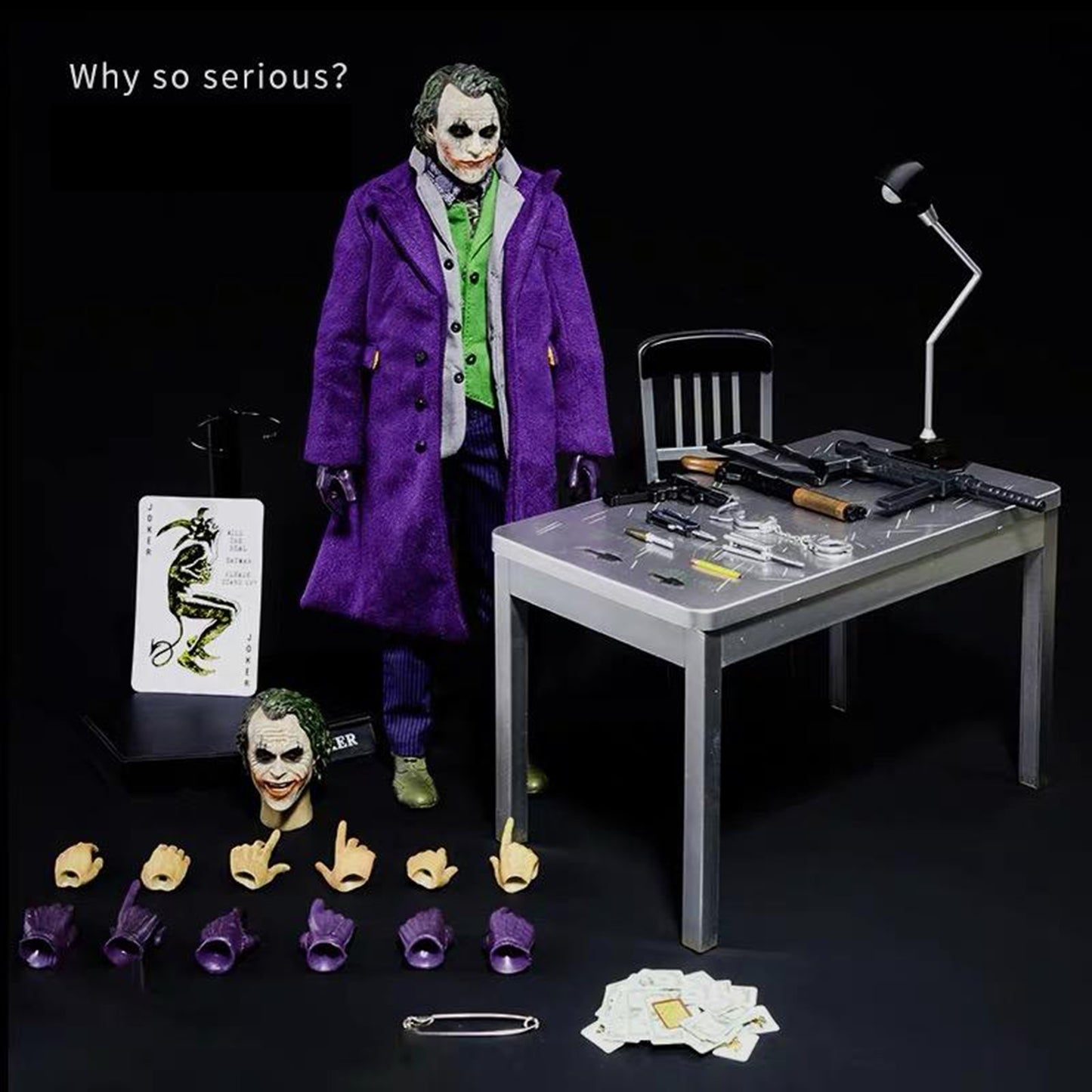 1:6 Batman The Dark Knight Joker 20 DX11 1/6th 12" Action Figure