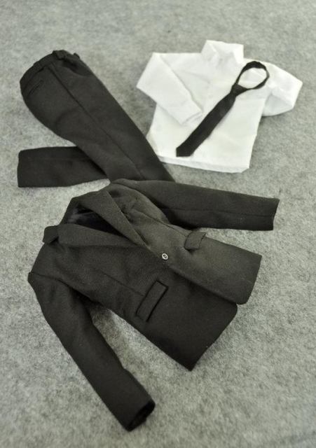 1:6 Scale Clothing Men Suit/Female Secretary Suit Set