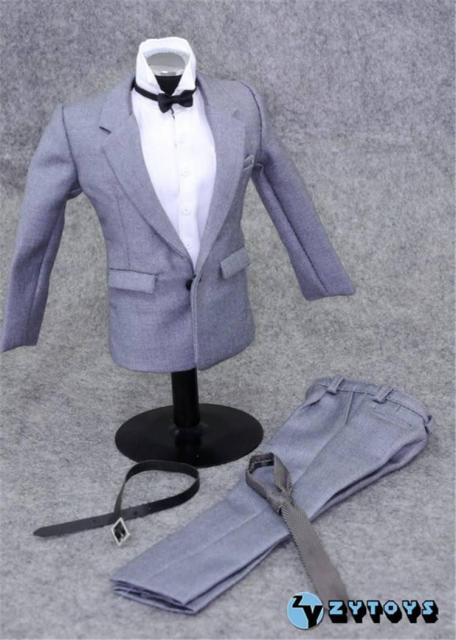 1:6 Scale Clothing Men Suit/Female Secretary Suit Set