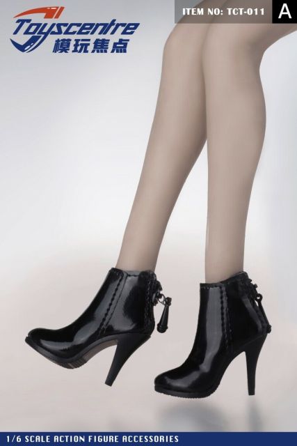 1/6 Female Model Hard Bottom High Heels Shoes