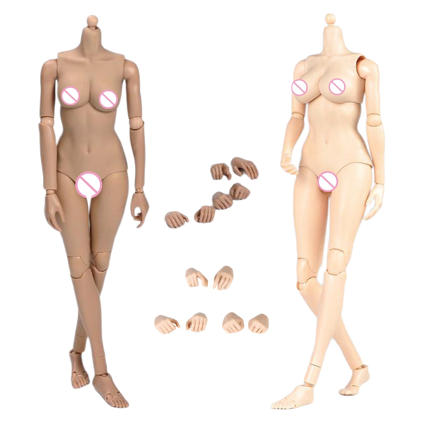 1/6 Scale Female Super Flexible Seamless Body