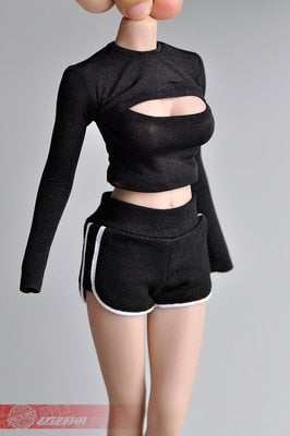 1/6 Clothing Female Sports Shorts for Phicen TBLeague