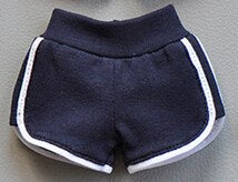 1/6 Clothing Female Sports Shorts for Phicen TBLeague