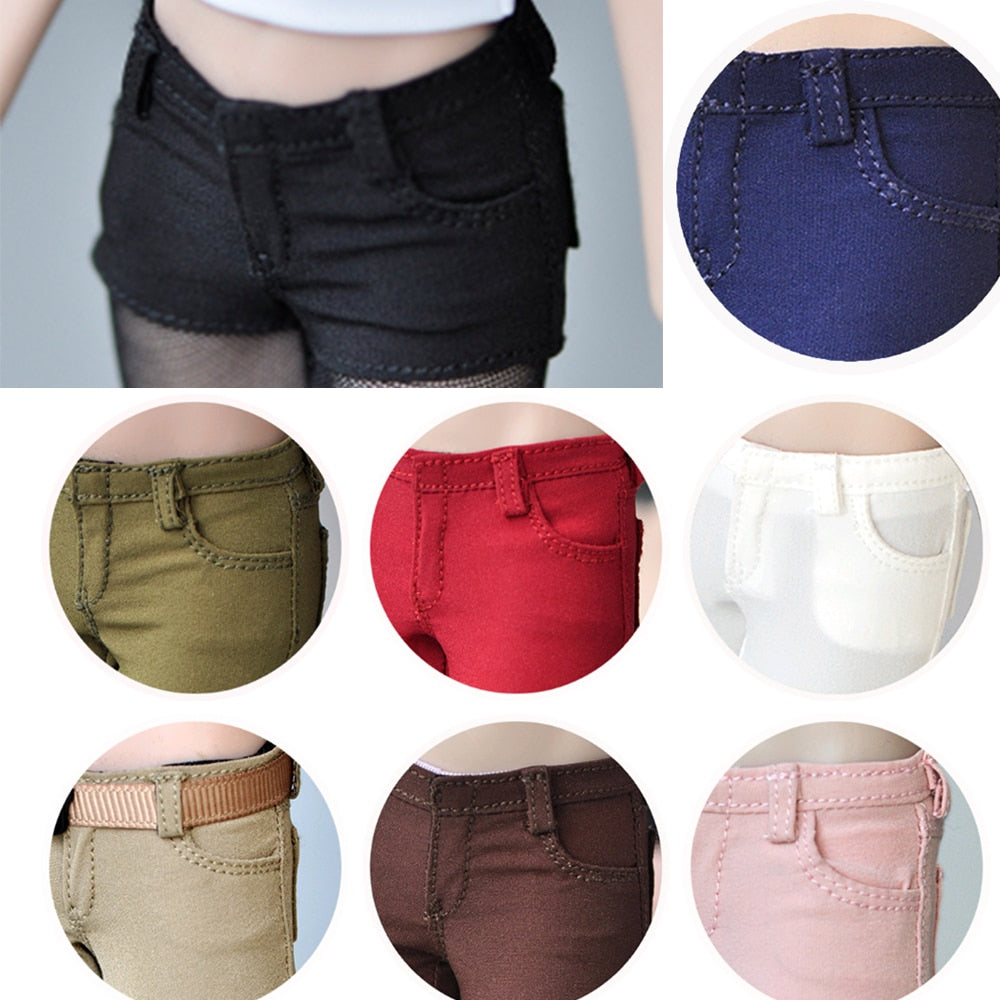 1/6 Clothing Female Casual Slim shorts Pants